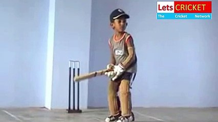 Young Little Cricketer Krishna Narayan