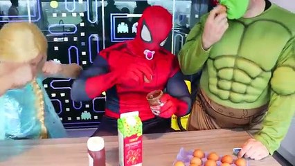 BABY FROZEN ELSA & BABY SPIDERMAN GIVE BULLY MEAN TEACHER A WEDGIE Real Life Minecraft Sup