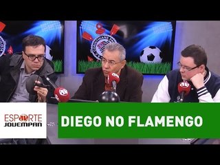 "Ele tem todas as condições de sobrar", diz Flávio Prado sobre Diego