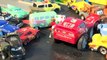 Pixar Cars Riplash Racer Re Match with Lightning McQueen, Funny Car Mater, and Francesco B