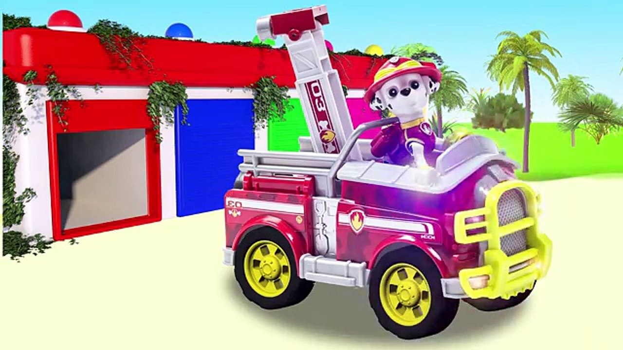 Best Learning Colors, Numbers Kids Videos: PAW PATROL Marshall Eats Gumballs Play Doh Dent