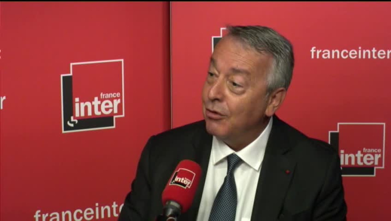 Antoine Frérot, PDG de Véolia, au micro de Nicolas Demorand