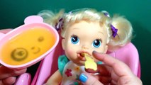 Baby Alive My Baby All Gone Doll Piper Feeding and MESSY Poop Accident