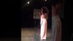 Woman Raps About Social Injustice at Open Mic Night