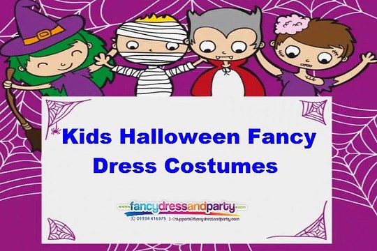 Kids Halloween Fancy Dress Costumes