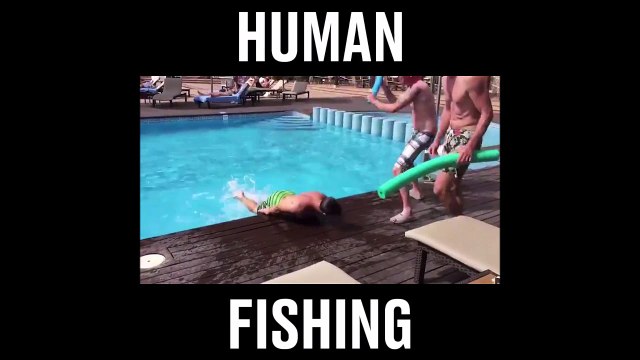 Quand tu attrapes un très gros poisson