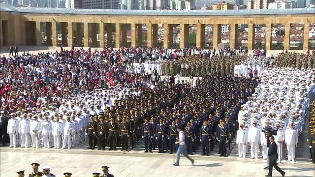30 Ağustos Zafer Bayramı Kutlanıyor - Anıtkabir (2)