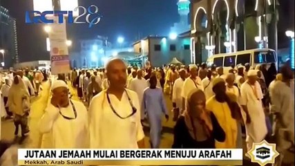 Jelang Wukuf, Jutaan Jamaah Mulai Bergerak Menuju Arafah