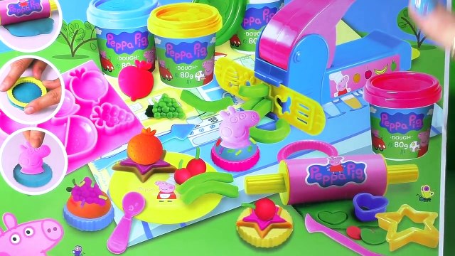 Activités petit gâteau pâte amusement amusement des jeux enfants apprentissage porc pâte à modeler Peppa playseth playet