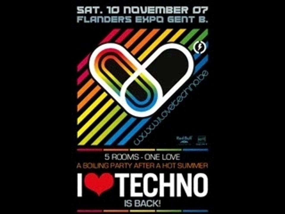 line up i love techno 2007
