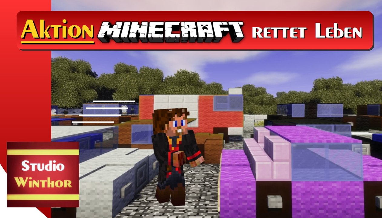 Minecraft rettet Leben || Eine Rettungsgasse richtig bilden || Eine Aktion by Studio Winthor