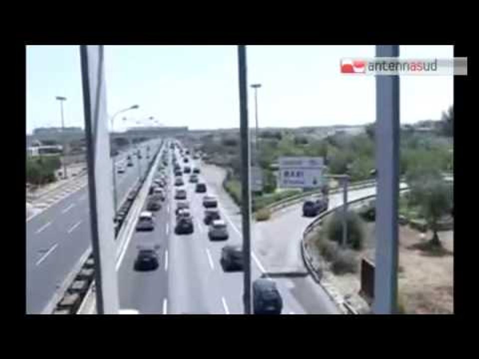 TG 03.01.14 Lavori sulla tangenziale di Bari, tra gli svincoli 7A e 8