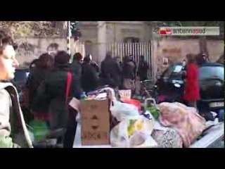 TG 14.01.14 Bari, le forze dell'ordine sgomberano Villa Roth