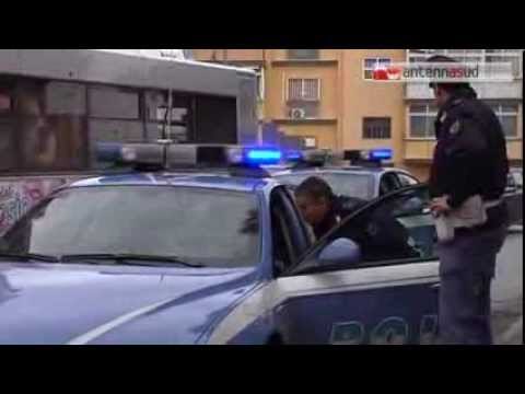 TG 03.02.14 Bari, mezzogiorno di fuoco al San Paolo. Supera il posto di blocco e spara agli agenti