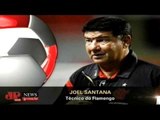 Flamengo - Joel Santana espera dificuldades contra o Olímpia e elogia Adriano