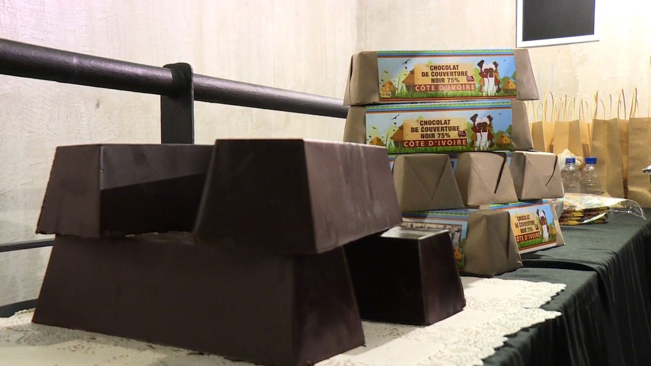 Un chef lance le premier bloc de chocolat made in Côte d'Ivoire