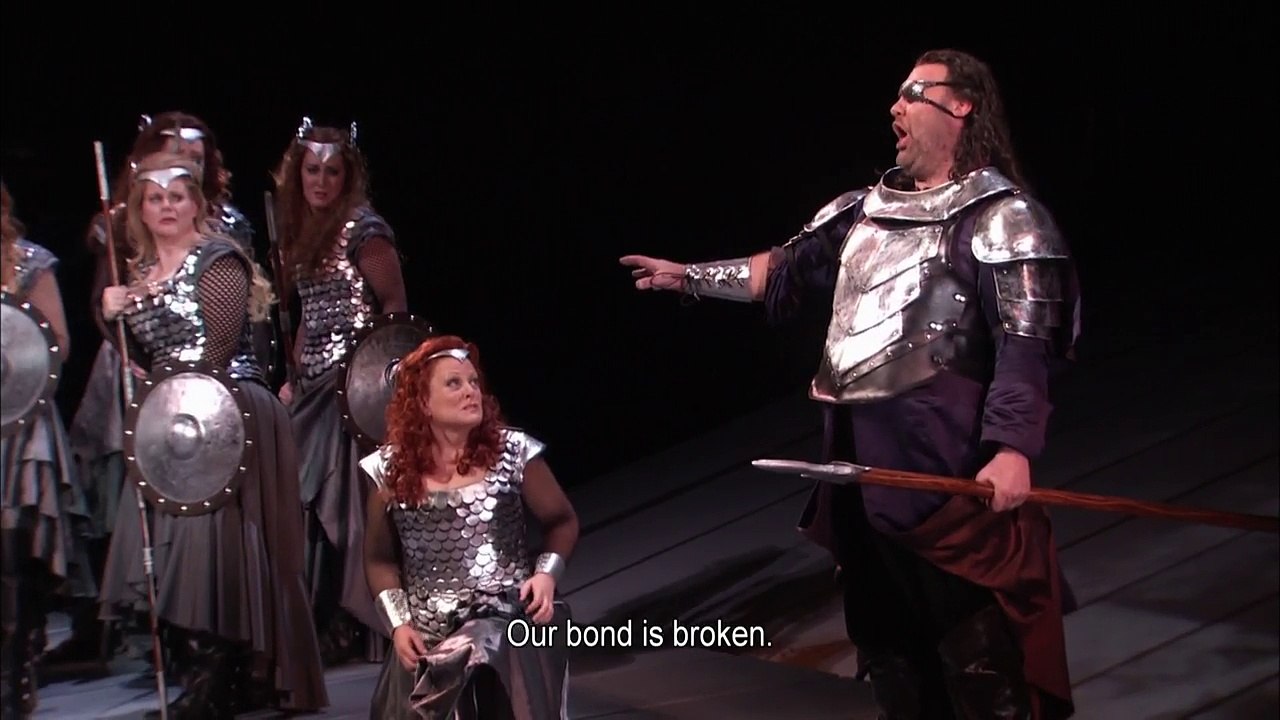 Richard Wagner - Die Walkure - Levine, Kaufmann,Westbroek, Koenig, Terfel - Met 2011 (HD, 720p) - Part 4