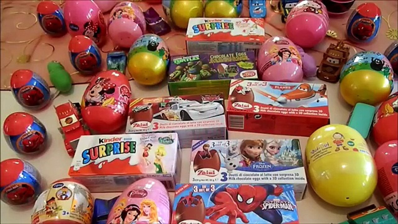 SURPRISE EGGS AND TOYS