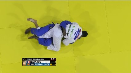 Judo - ChM (H) : Axus rejoint Duprat au troisième tour