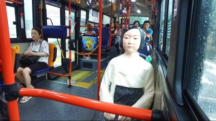 South Korea honours 'comfort women' on Seoul buses