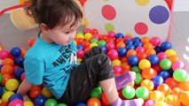Ball Pit Fun Kids Ball Pit Toy Review Ball Pit with Basketball Hoop