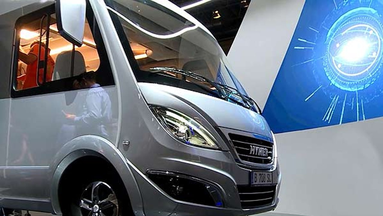 Hymer auf dem Caravansalon 2017