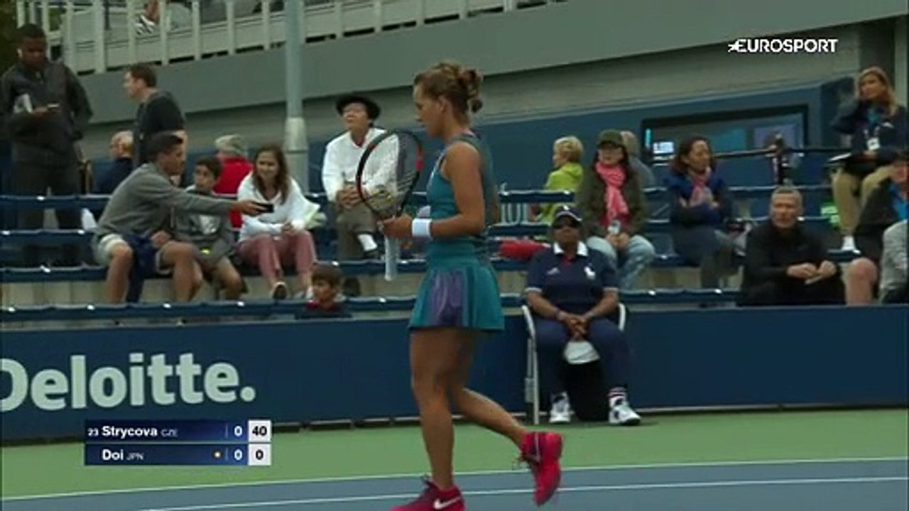 ABD Açık: Barbora Strycova - Misaki Doi (Özet)