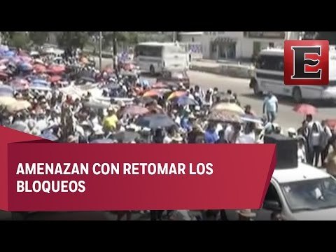 Integrantes de la CNTE en Oaxaca aseguran que no iniciará el ciclo escolar