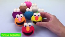 Visages pour amusement amusement enfants apprentissage nombres jouer avec Doh Elmo smiley