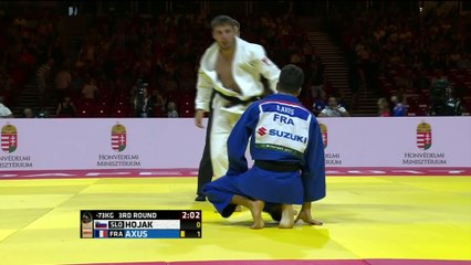 Judo - ChM (H) : Axus éliminé au troisième tour