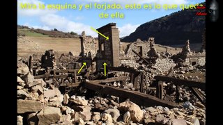Un viejo pueblo español emerge de las aguas tras casi 60 años Mansilla de la Sierra