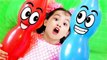 Bad Baby - Learn colors with Bad Baby balloons, Сrying Baby Songs Finger Family Nursery Rhymes for kids colours