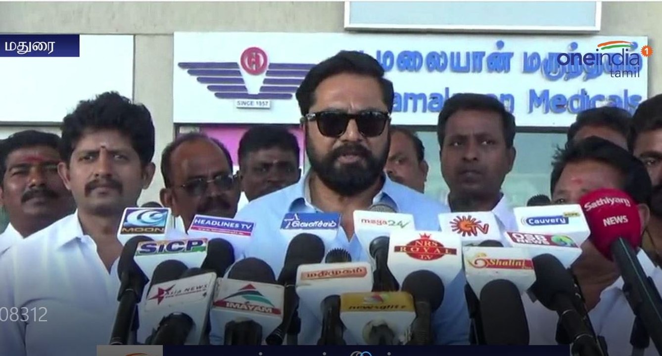 பின்பக்கமாக ஆட்சியை பிடிக்கும் எண்ணத்தை ஸ்டாலின் கைவிடவேண்டும்- சரத்குமார் பேட்டி-வீடியோ