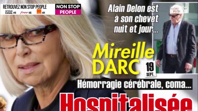 Mireille Darc décédée : Alain Delon pleure la femme de sa vie
