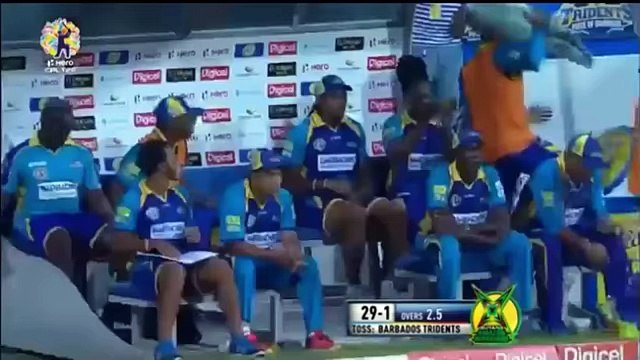 CPL 2017 Match 25 Barbados Tridents vs Guyana Amazon Warriors Full Highlights -