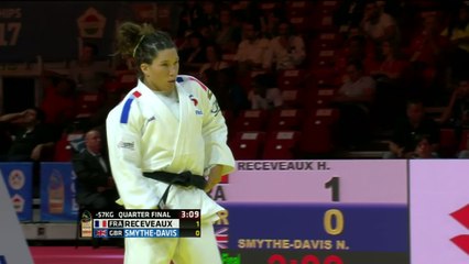 Judo - ChM (F) : Receveaux, première Bleue en demi-finale