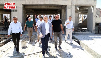 (30 Ağustos 2017) BAŞKAN ÇELİK, İNŞAATLARI İNCELEDİ