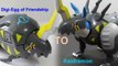 Digimonデジモンtoy-Warp Digivolving Digi-Egg of Miracles奇跡のデジメンタル to Magnamonマグナモン-review[720p