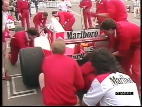 Gran Premio degli Stati Uniti 1990: Sosta di Berger e sorpasso di Prost a Boutsen