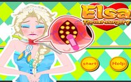Elsa Throat Surgery - Frozen Queen Doctor Game For Kids