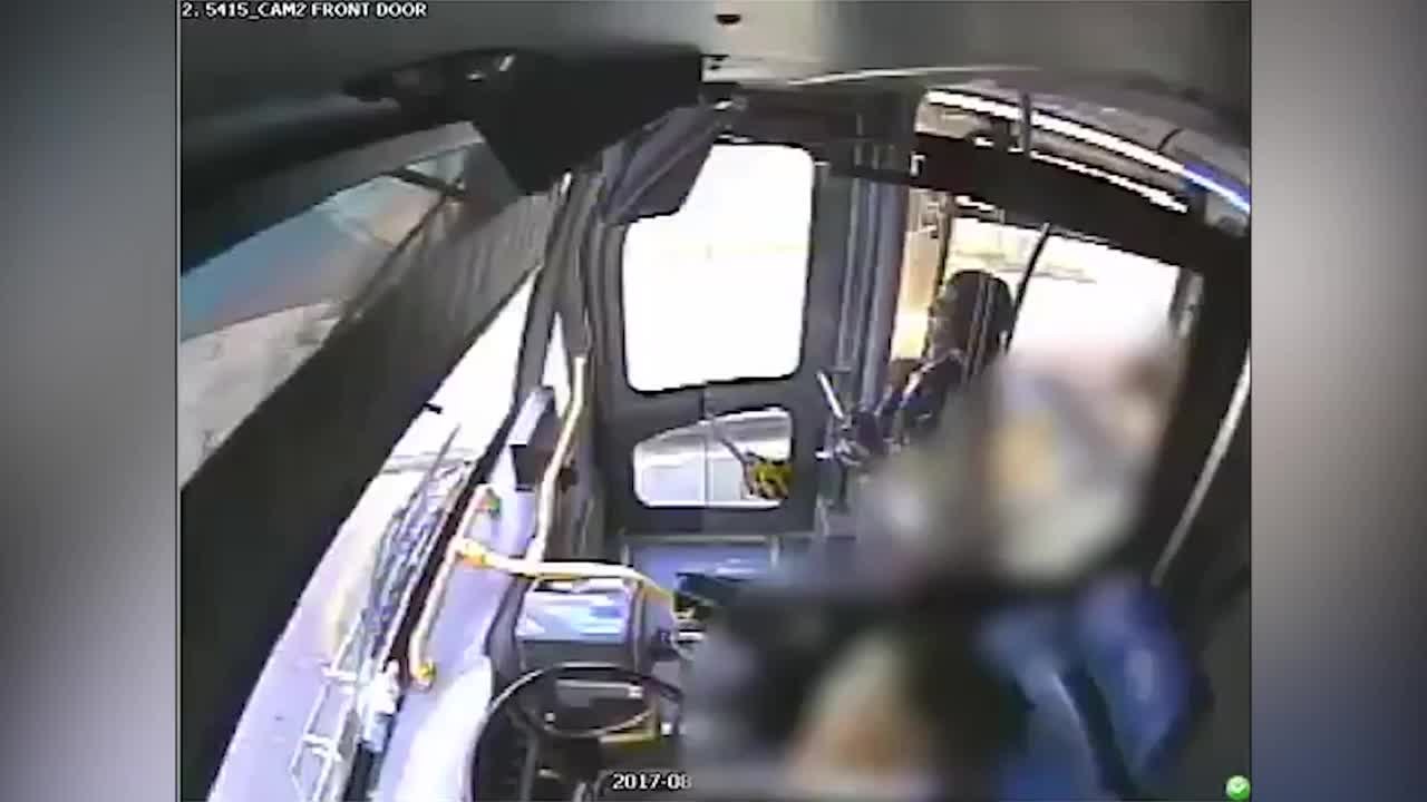 Woman Throws "Cup Of Urine" At Bus Driver