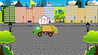 Tractores para niños - Tractors for children - Dibujo animado de coches - Carritos para niños