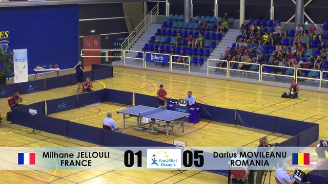 TENNIS DE TABLE - EURO MINI CHAMP'S 2017 - FINALE BOYS 2005