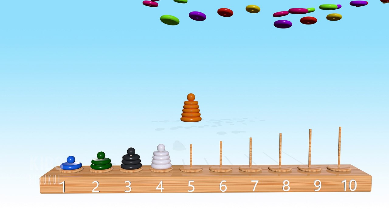 Piramid ToyLearn the Numbers 1 to 10  | Counitng Numbers for Kids | Learn Colors and Numbers | Numbers Song