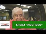 Presidente fala sobre planos da arena 