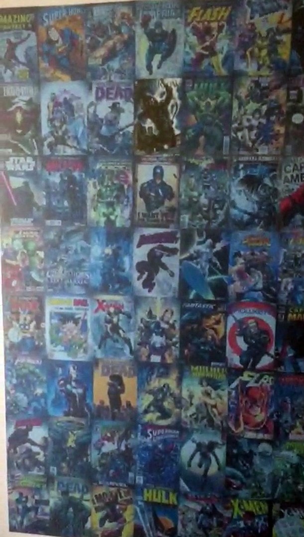 Decoração Parede HQs