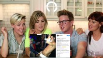 REACTING TO TYLER'S OLD INSTAGRAMS // Grace Helbig