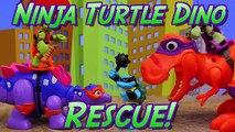 Teenage Mutant Ninja Turtles Blast to the Past T-Rex with Donnie Attacks TMNT Ferris Wheel