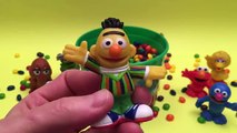 Sesame Street Pez Dispensers Candy in Elmo Big Bird Cookie Monster and Bert Ernie