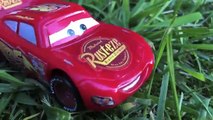 Disney Pixar Cars Lightning McQueen Mater Sally Go On Ferris Wheel Sheriff Brings Lemons T